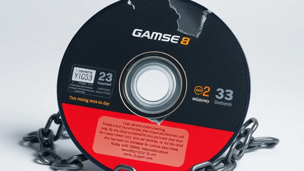 game disc with chain